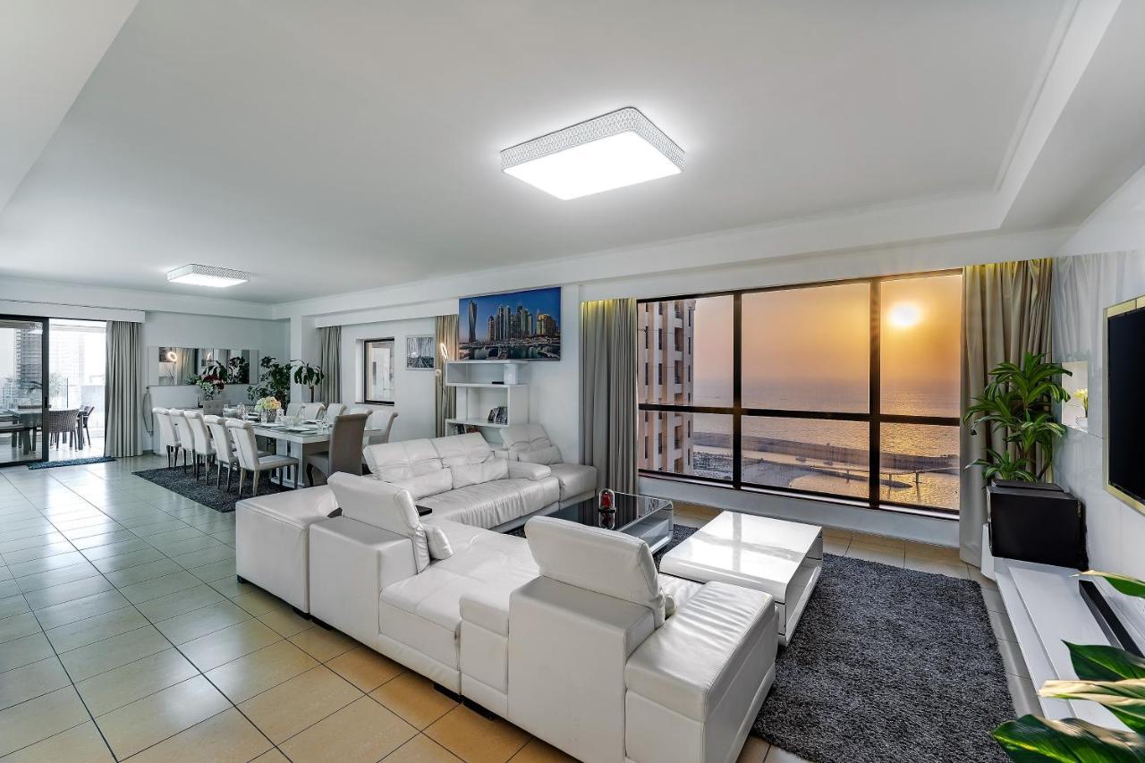 Jbr Penthouse With Terrace Pool Apartment Dubai Bagian luar foto