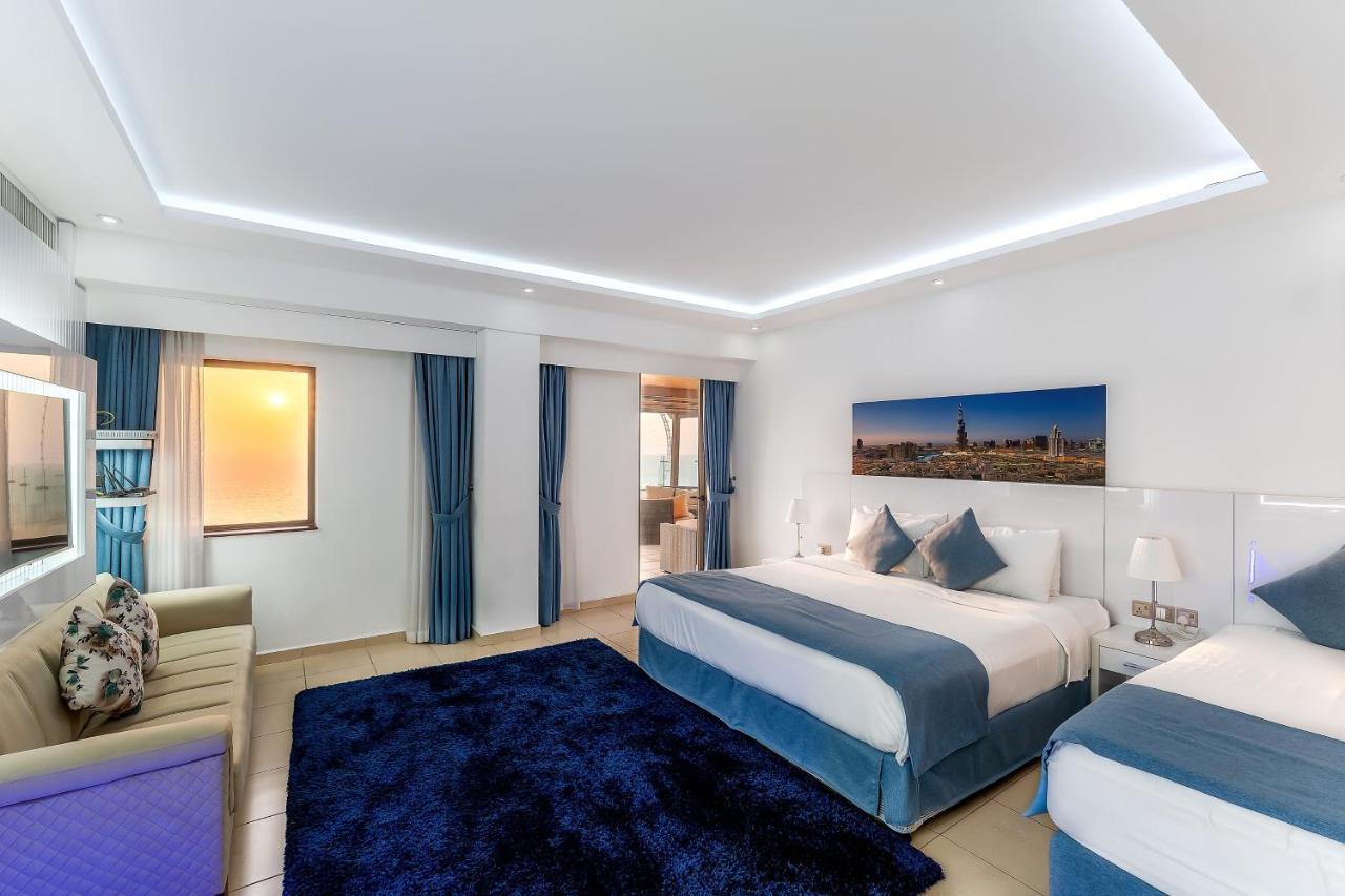 Jbr Penthouse With Terrace Pool Apartment Dubai Bagian luar foto
