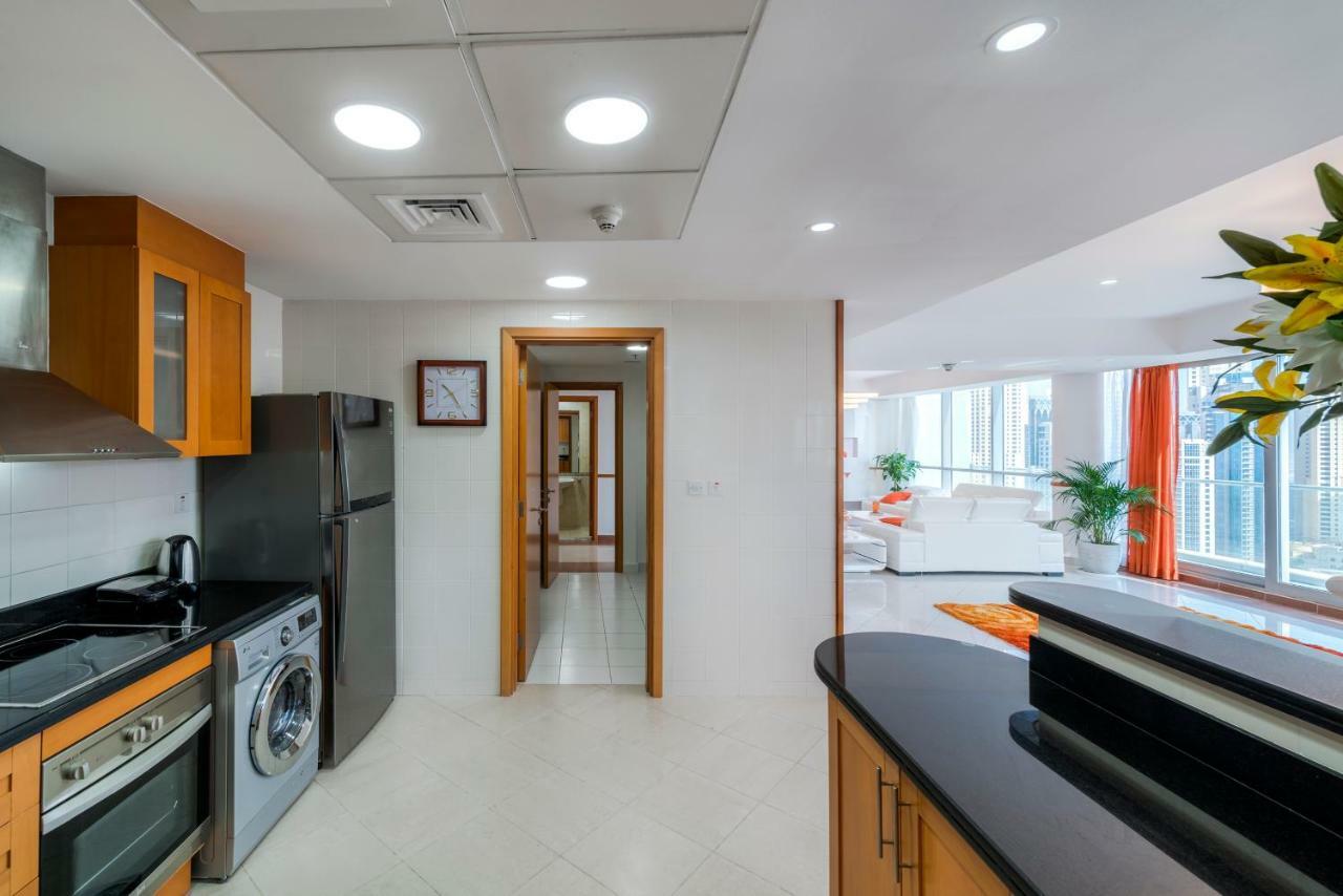 Jbr Penthouse With Terrace Pool Apartment Dubai Bagian luar foto